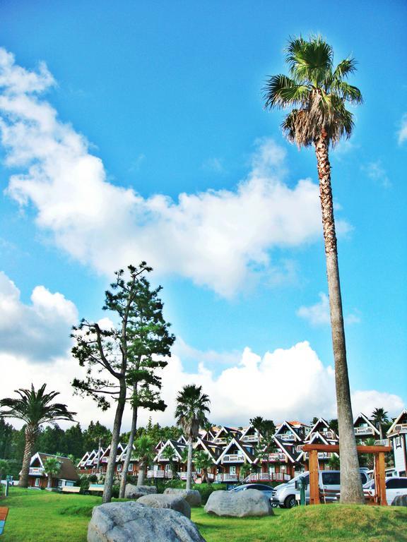 Jungmun Log Pension & Resort ซอกวีโพ ภายนอก รูปภาพ
