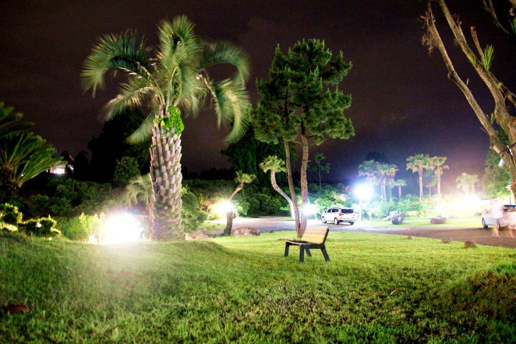 Jungmun Log Pension & Resort ซอกวีโพ ภายนอก รูปภาพ